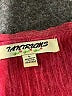 Tantrums Burgundy Short Sleeve Blouse Size L - photo 7