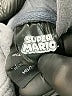 Super Mario Gray Pullover Hoodie Size M (kids) - photo 3