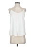ASOS 100% Polyester White Sleeveless Top Size 2 - photo 1