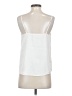 ASOS 100% Polyester White Sleeveless Top Size 2 - photo 2