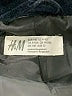 H&M 100% Cotton Solid Black Blazer Size 9 - 10 - photo 3