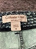 Coldwater Creek Chevron-herringbone Blue Shorts Size 18 - photo 3