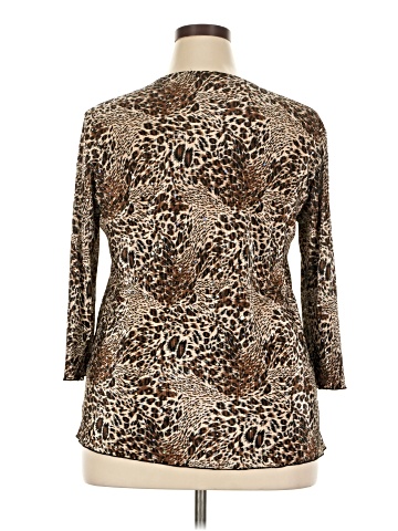 Brittany Black 3/4 Sleeve Blouse (view 2)