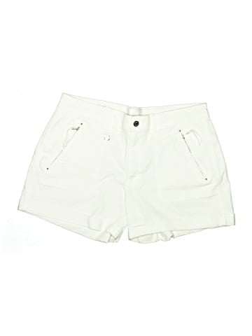 White House Black Market Khaki Shorts (view 1)