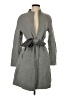 Hobbs London Gray Wool Coat Size 2 - photo 1