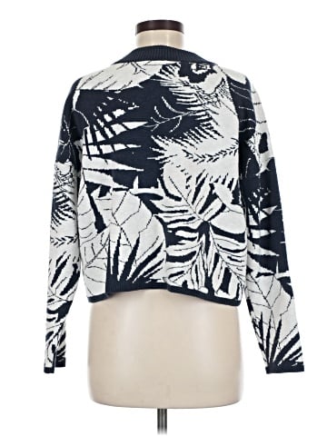 Madewell Broadway Cardigan Sweater in Tropical Vacation (view 2)