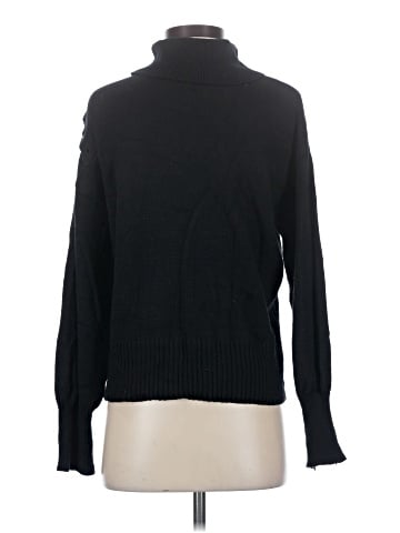 Knitted & Knotted Turtleneck Sweater (view 2)