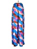 Skies Are Blue 100% Polyester Color Block Blue Casual Pants Size S - photo 2
