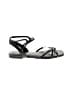 J.Crew 100% Leather Black Sandals Size 7 - photo 1