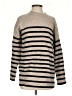 A New Day Stripes Tan Turtleneck Sweater Size XS - photo 1