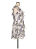 BCX 100% Polyester Floral Gray Cocktail Dress Size L - photo 4