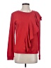 Hinge Red Long Sleeve Top Size XS - photo 1