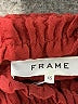 FRAME 100% Viscose Burgundy 3/4 Sleeve Blouse Size XS - photo 7