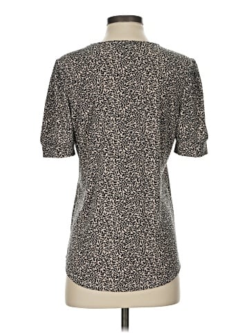 Adrianna Papell Short Sleeve Henley (view 2)