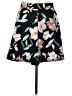 Decree Floral Black Casual Skirt Size L - photo 1