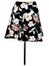 Decree Floral Black Casual Skirt Size L - photo 2