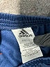 Adidas 100% Polyester Blue Track Pants Size 7 - photo 4