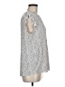 Adrianna Papell Silver Sleeveless Blouse Size M - photo 4