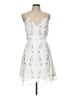 ALLSAINTS 100% Polyester White Cocktail Dress Size 10 - photo 1