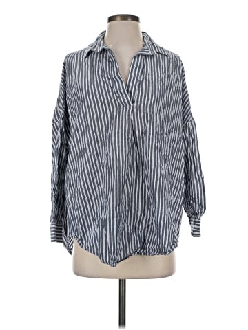 French Connection 3/4 Sleeve Button-Down Shirt (view 1)