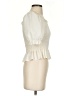 Shein Ivory 3/4 Sleeve Blouse Size 4 - photo 4