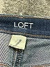 Ann Taylor LOFT Outlet Chevron-herringbone Blue Jeans Size 4 (petite) - photo 7