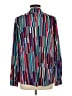 Calvin Klein 100% Polyester Stripes Red Long Sleeve Blouse Size L - photo 2