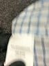 Michael Kors Checkered-gingham Blue White Long Sleeve Button-Down Shirt Size 14 - photo 4