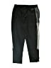 Adidas 100% Polyester Black Track Pants Size 13 - 14 - photo 2