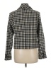 Banana Republic Checkered-gingham Ivory Blazer Size 6 - photo 2