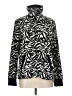 Three Hearts Animal Print Black Pullover Sweater Size L - photo 1