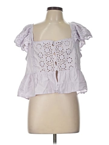 American Eagle Outfitters Sleeveless Blouse (view 1)