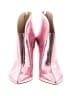Nine West Metallic Pink Ankle Boots Size 7 1/2 - photo 2