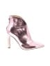 Nine West Metallic Pink Ankle Boots Size 7 1/2 - photo 1