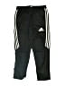 Adidas 100% Polyester Black Track Pants Size L (kids) - photo 1