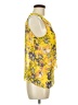 HD in Paris 100% Polyester Yellow Sleeveless Blouse Size 8 - photo 4