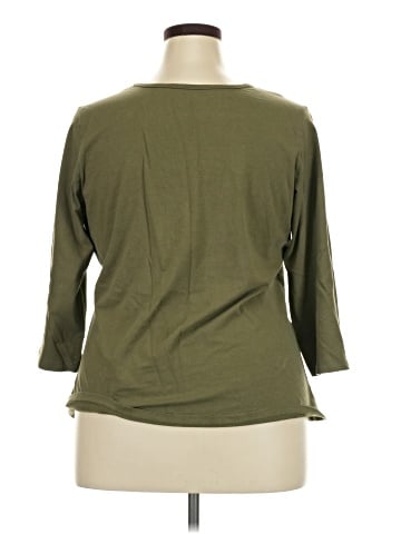 Jessica London 3/4 Sleeve T-Shirt (view 2)