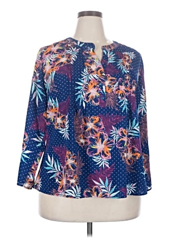 Studio Works 3/4 Sleeve Blouse (view 1)