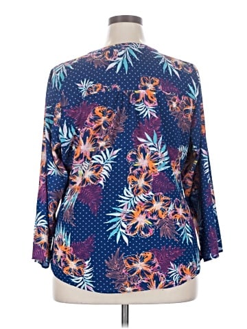 Studio Works 3/4 Sleeve Blouse (view 2)