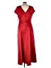 Poly USA 100% Polyester Red Cocktail Dress Size 2X - photo 2