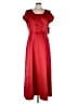 Poly USA 100% Polyester Red Cocktail Dress Size 2X - photo 1