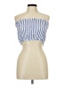 Angashion Blue Sleeveless Blouse Size L - photo 1