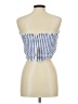 Angashion Blue Sleeveless Blouse Size L - photo 2
