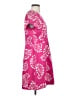 Milly 100% Polyester Paisley Pink Casual Dress Size XXS (estimated) - photo 4