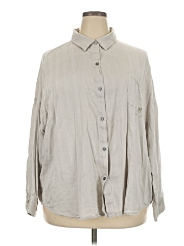 Victoria's Secret Long Sleeve Button-Down Shirt (view 1)
