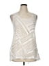 Soma Ivory Sleeveless Blouse Size XL - photo 1