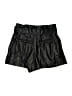 Zara TRF Metallic Black Shorts Size S - photo 2