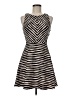 Xhilaration Stripes Black Cocktail Dress Size M - photo 1