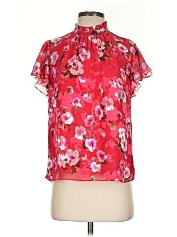 Elie Tahari Short Sleeve Blouse (view 1)