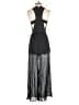 A. Moss Solid Black Jumpsuit Size 2 - photo 2